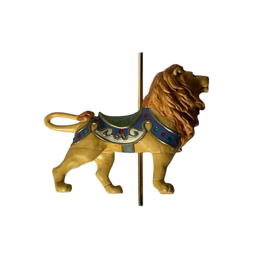 2004 Majestic Lion Hallmark Ornament (Carousel Ride) QX8464 Image1