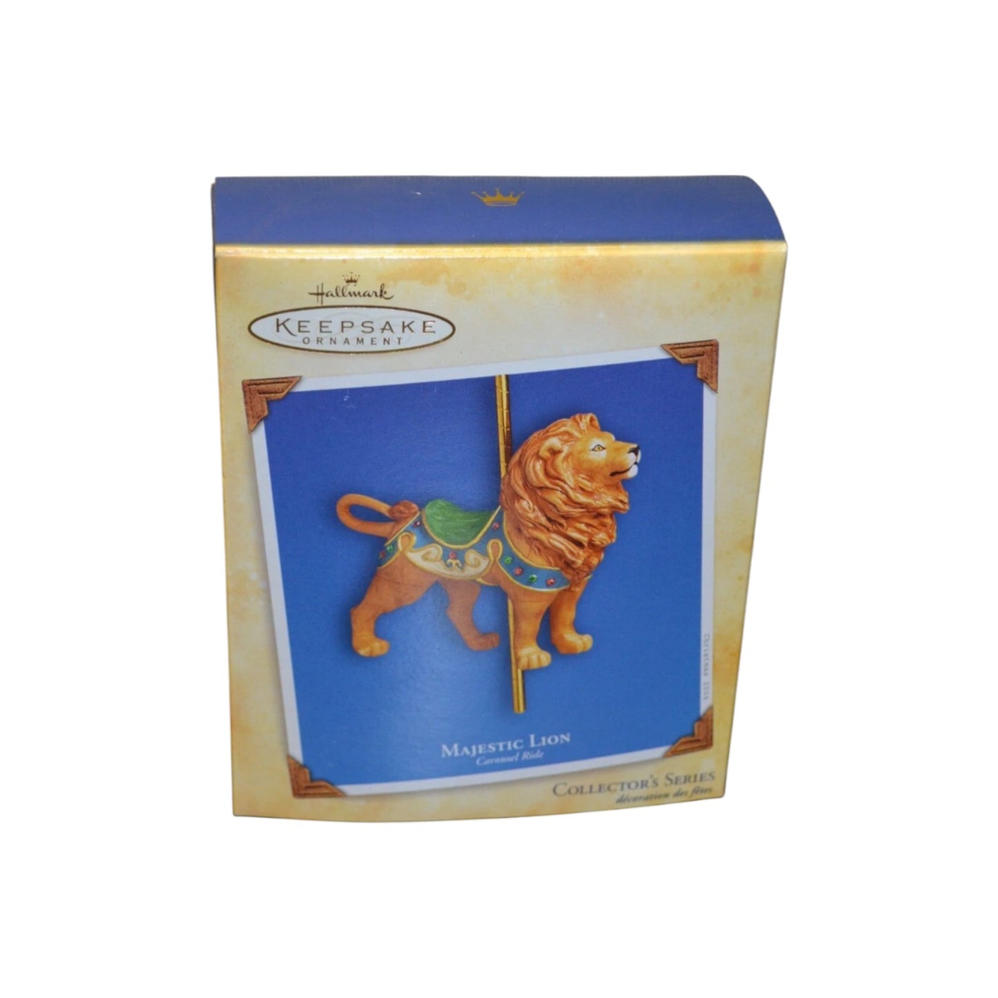 2004 Majestic Lion Hallmark Ornament (Carousel Ride) QX8464 Image2