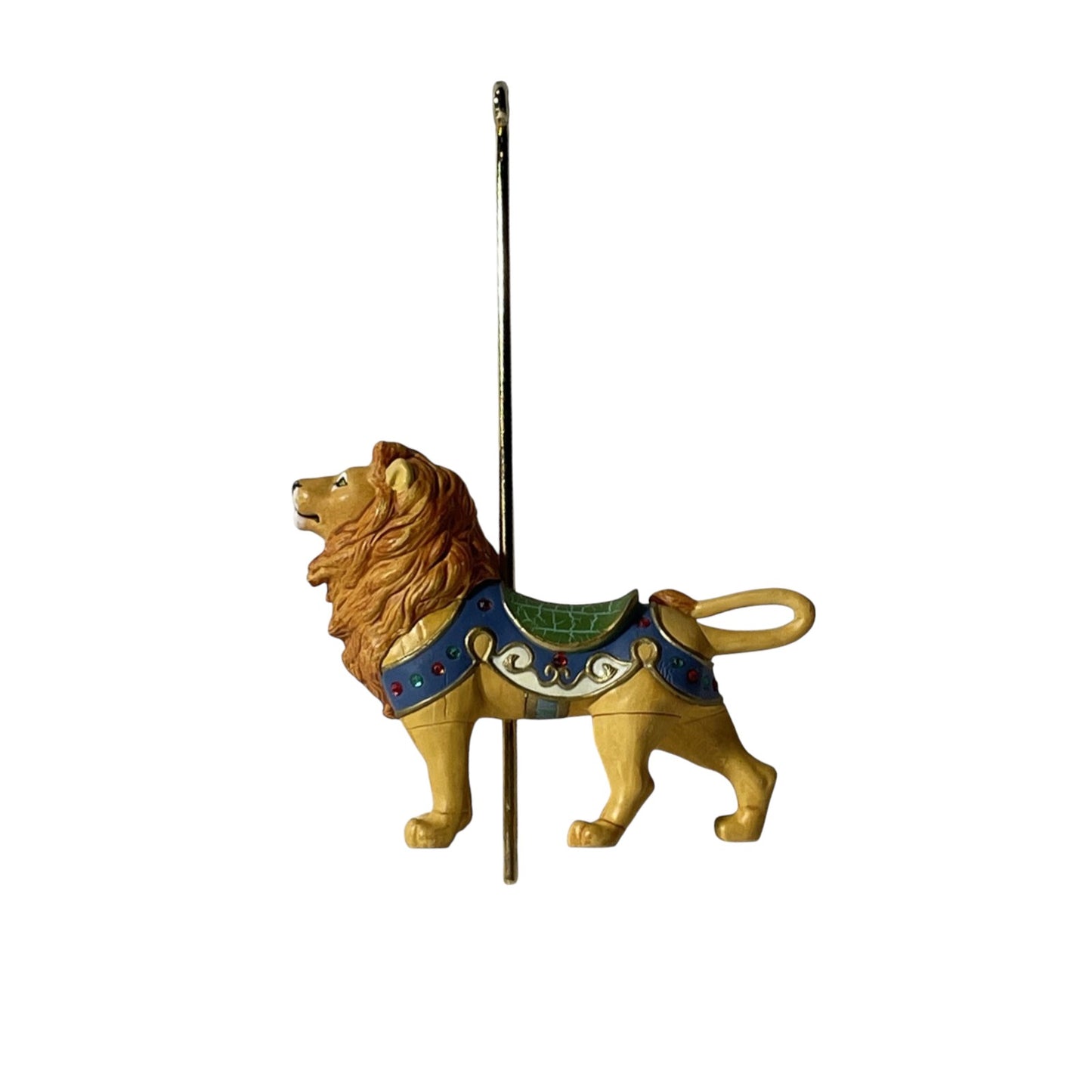 2004 Majestic Lion Hallmark Ornament (Carousel Ride) QX8464 Image4