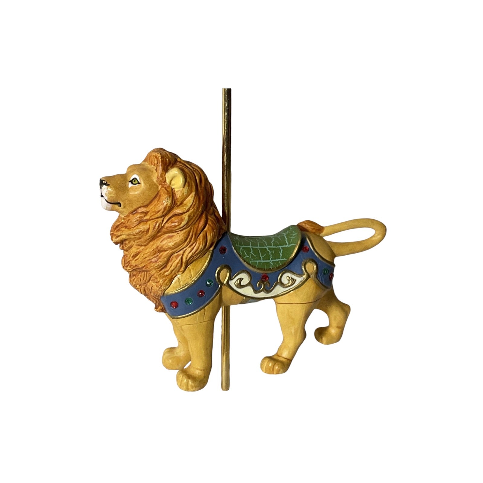 2004 Majestic Lion Hallmark Ornament (Carousel Ride) QX8464 Image5
