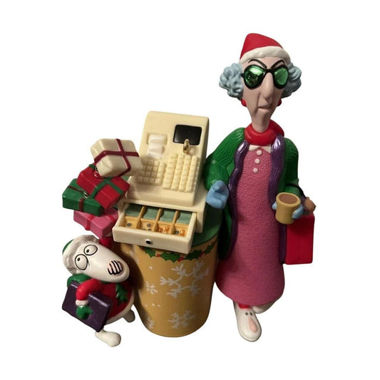 2004 Maxine's Crabby Mall-idays Hallmark Ornament (Maxine) QLX7641 Image1