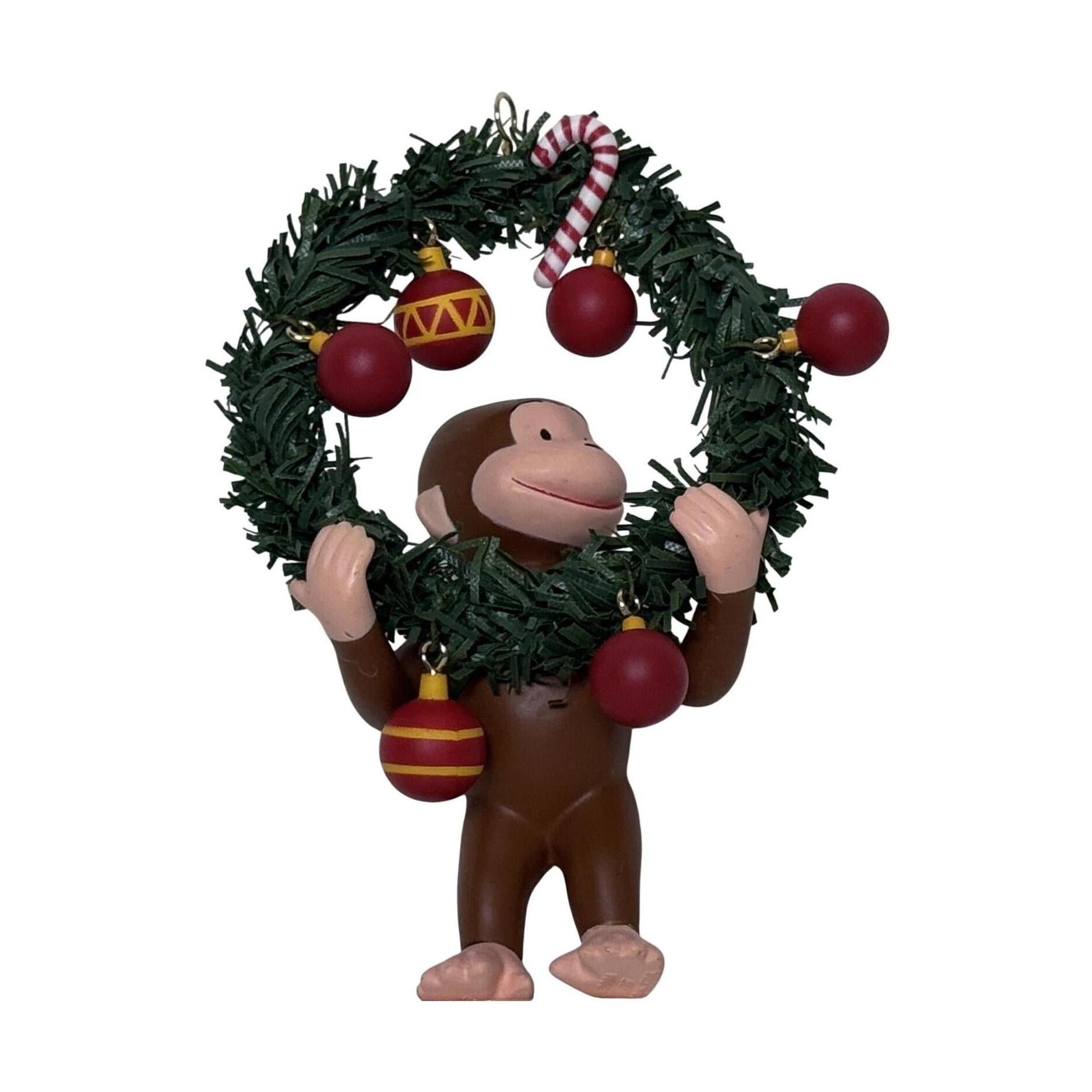 2004 Monkey See Hallmark Ornament (Curious George) QXI8654 Image1