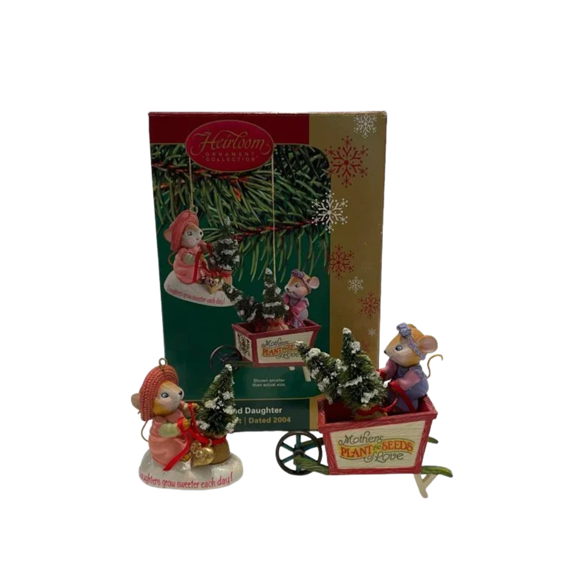 2004 Mother and Daughter Carlton Cards Ornaments (Family) CXOR-036L Image2