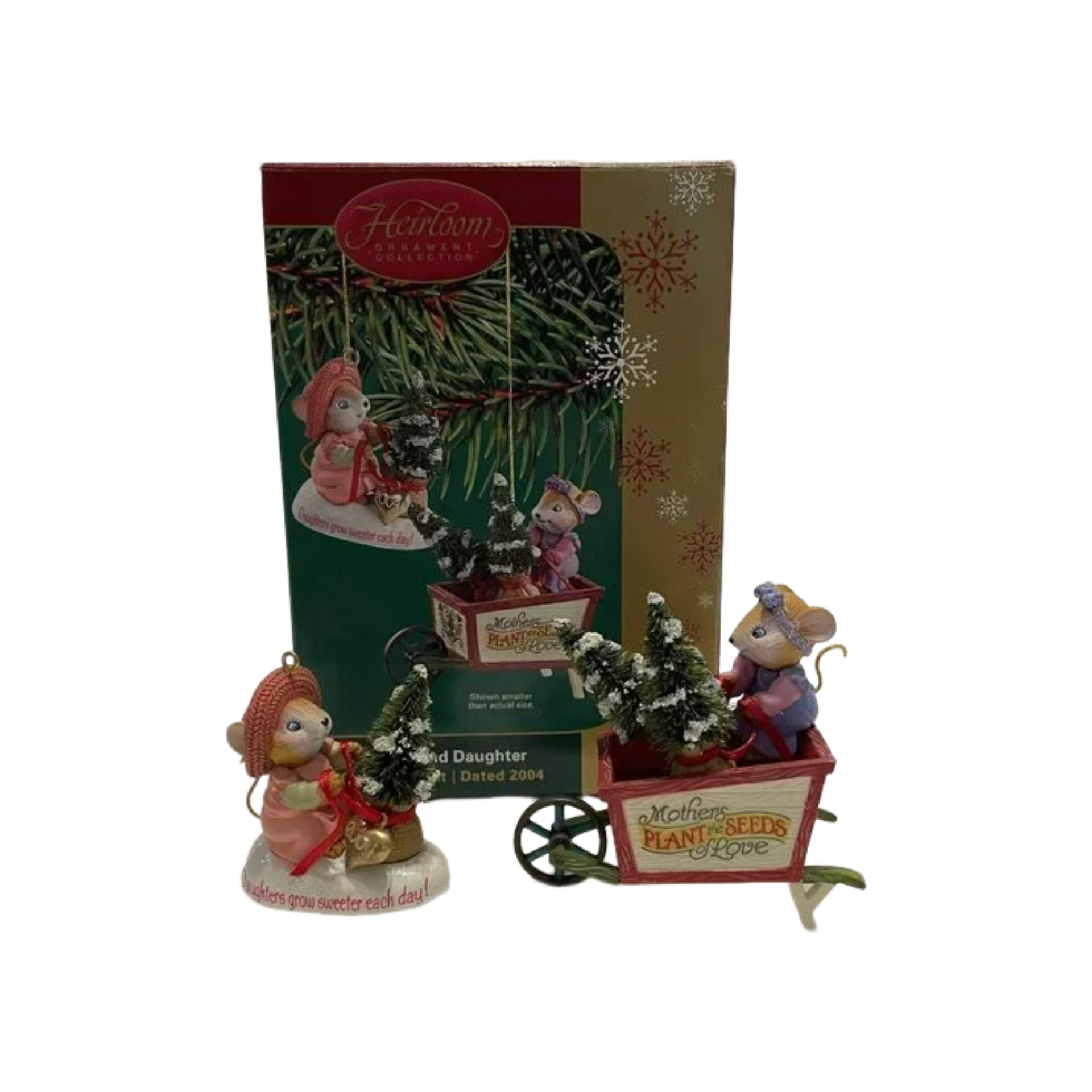 2004 Mother and Daughter Carlton Cards Ornaments (Family) CXOR-036L Image5