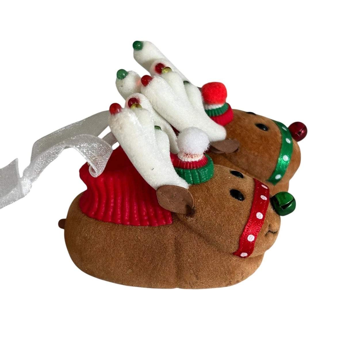 2004 Mr Christmas Slippers Hallmark Ornament (Reindeer) QLX7554 Image3