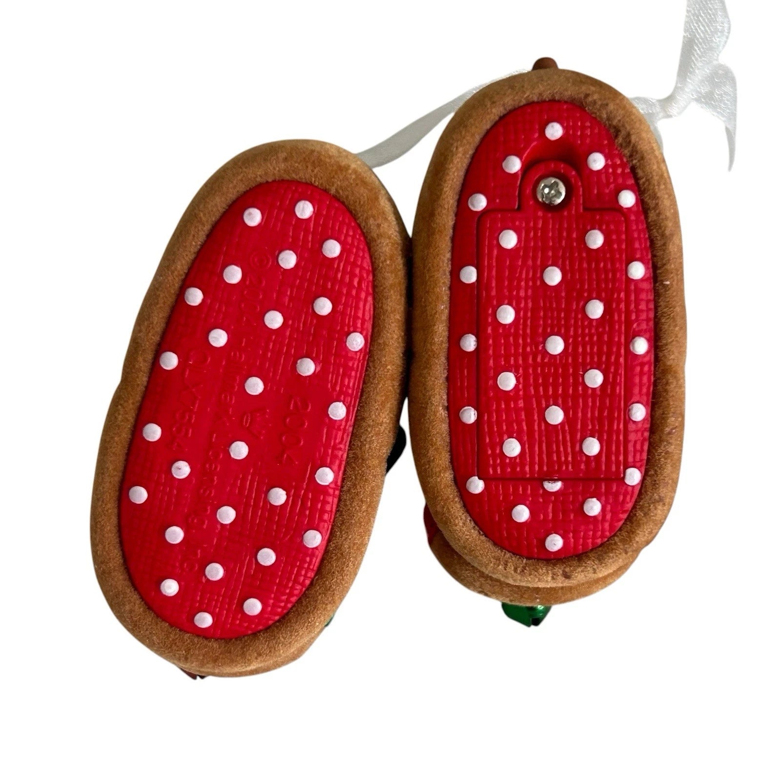 2004 Mr Christmas Slippers Hallmark Ornament (Reindeer) QLX7554 Image5