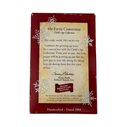 2004 My Fifth Christmas (Child's Age Collection)
