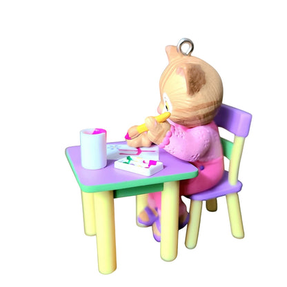 2004 My Fourth Christmas Hallmark Ornament (Child's Age Collection) QXG5694