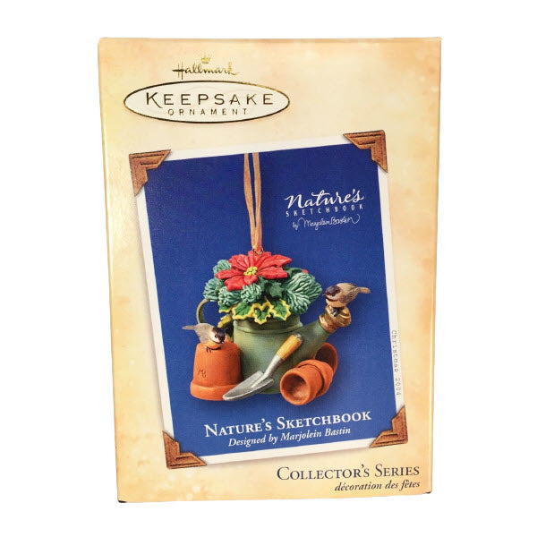 2004 Nature's Sketchbook Hallmark Ornament (Nature's Sketchbook) QX8554
