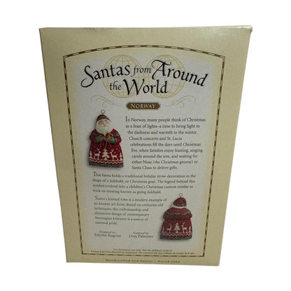 2004 Norway Hallmark Ornament (Santa's from Around the World) QP1711 Image6