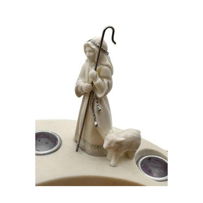 2004 O Come, Emmanuel (Nativity Advent Candle Holder) Hallmark Ornament QRP4311 Image4