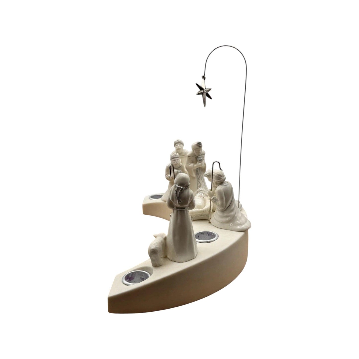 2004 O Come, Emmanuel (Nativity Advent Candle Holder) Hallmark Ornament QRP4311 Image6
