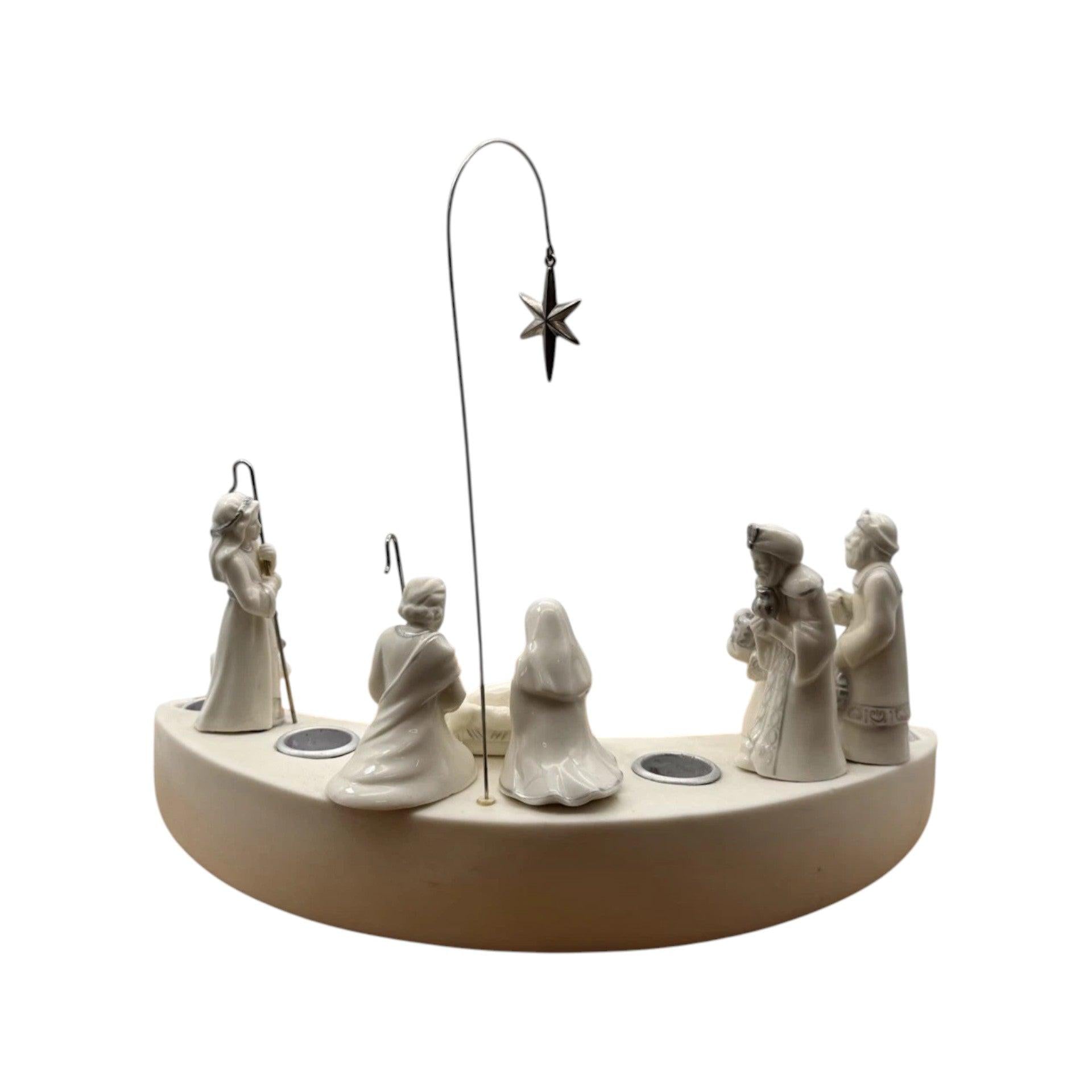 2004 O Come, Emmanuel (Nativity Advent Candle Holder) Hallmark Ornament QRP4311 Image7