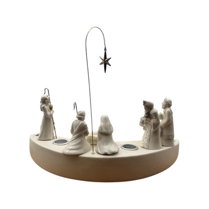 2004 O Come, Emmanuel (Nativity Advent Candle Holder) Hallmark Ornament QRP4311 Image7
