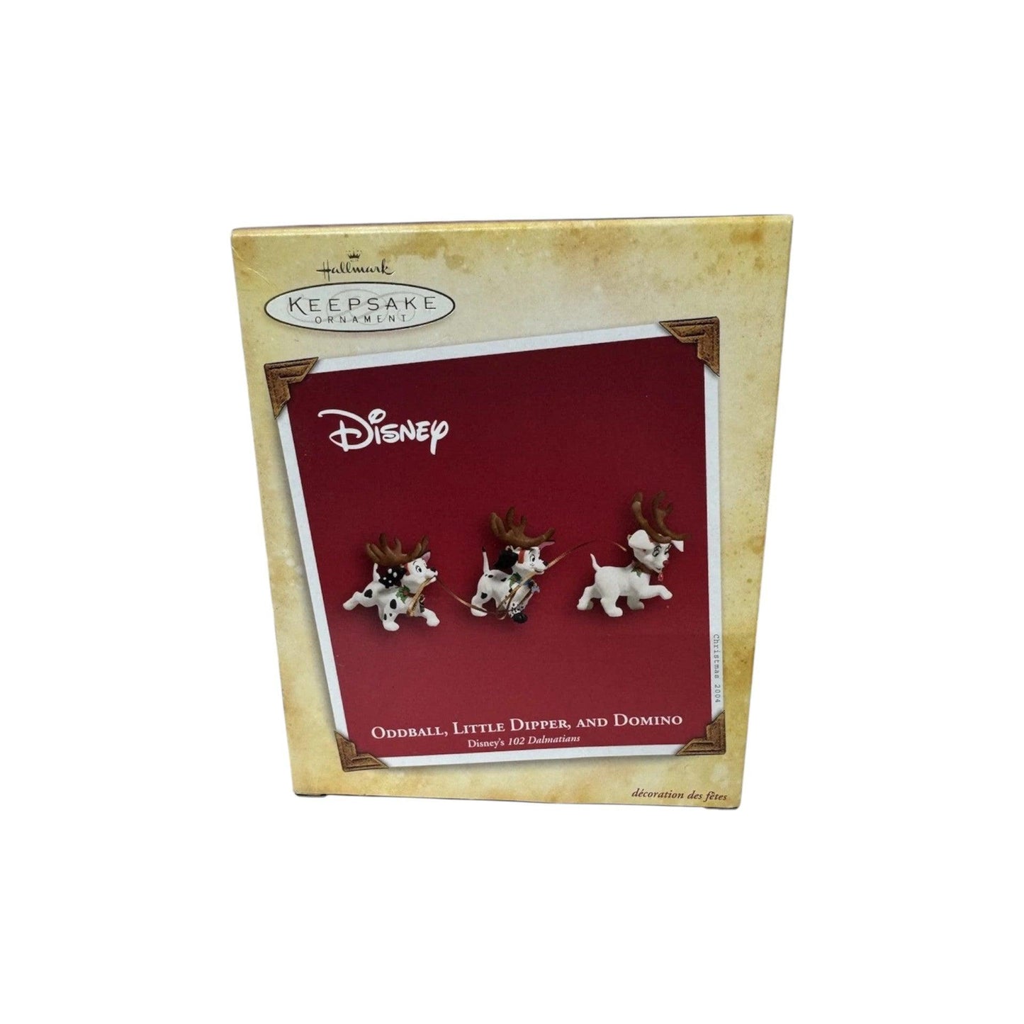 2004 Oddball, Little Dipper, and Domino Hallmark Ornament (101 Dalmatians) QXD5074 Image2
