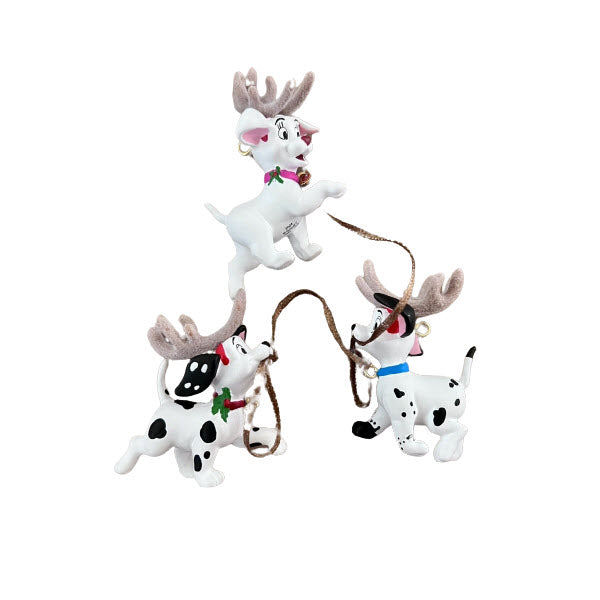 2004 Oddball, Little Dipper, and Domino Hallmark Ornament (101 Dalmatians) QXD5074