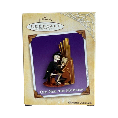 2004 Old Ned, The Musician Hallmark Ornament (Halloween) QFO6034 Image2