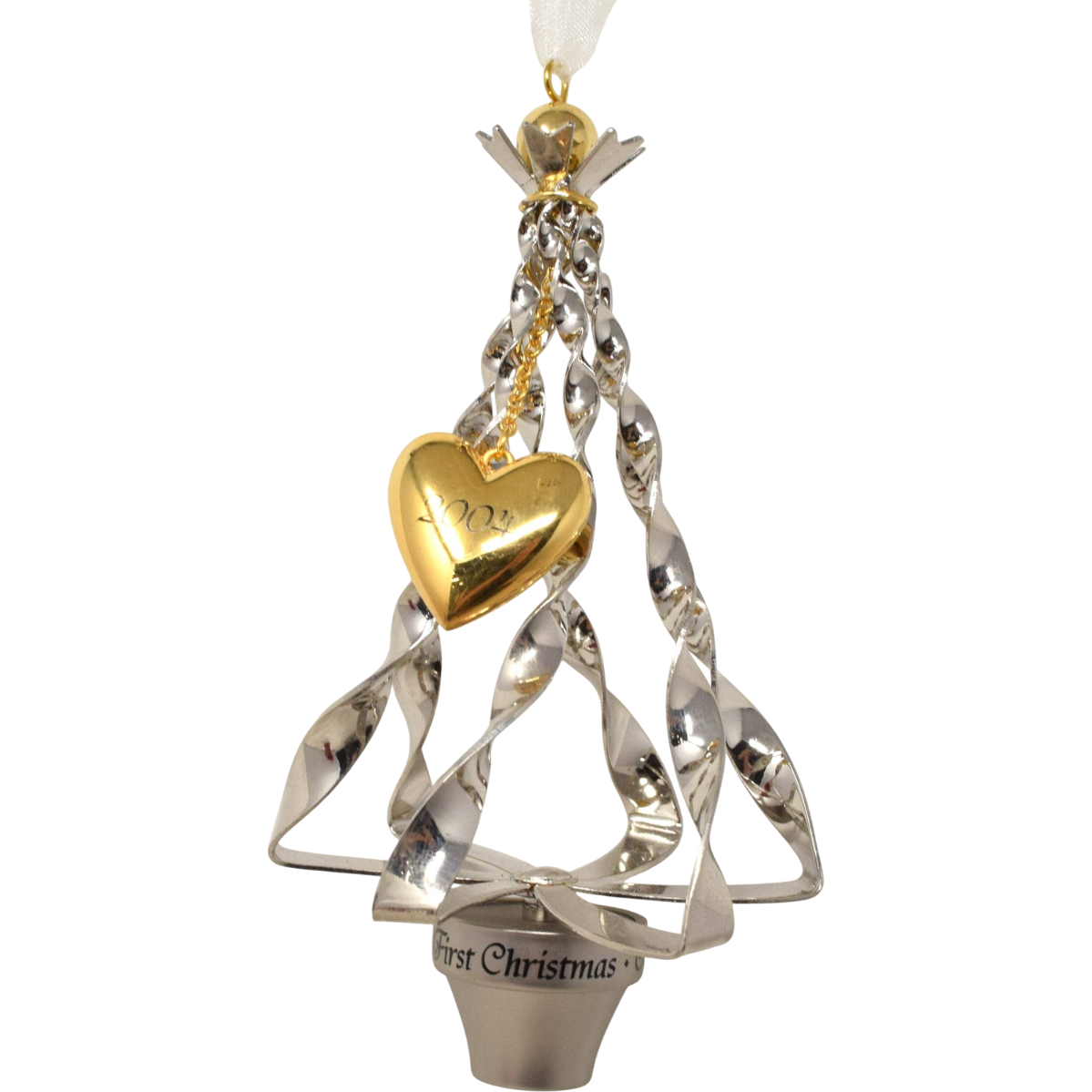 2004 Our First Christmas Hallmark Ornament (Our First Christmas) QXG5351