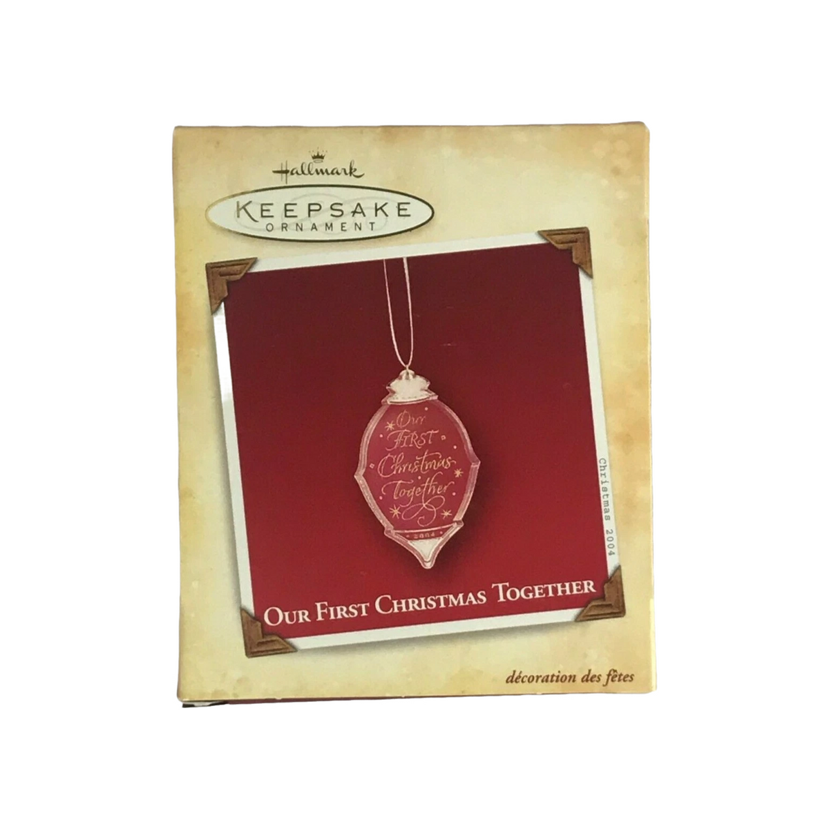 2004 Our First Christmas Together Hallmark Ornament (Our First Christmas) QXG5324 QXG5324 Image2