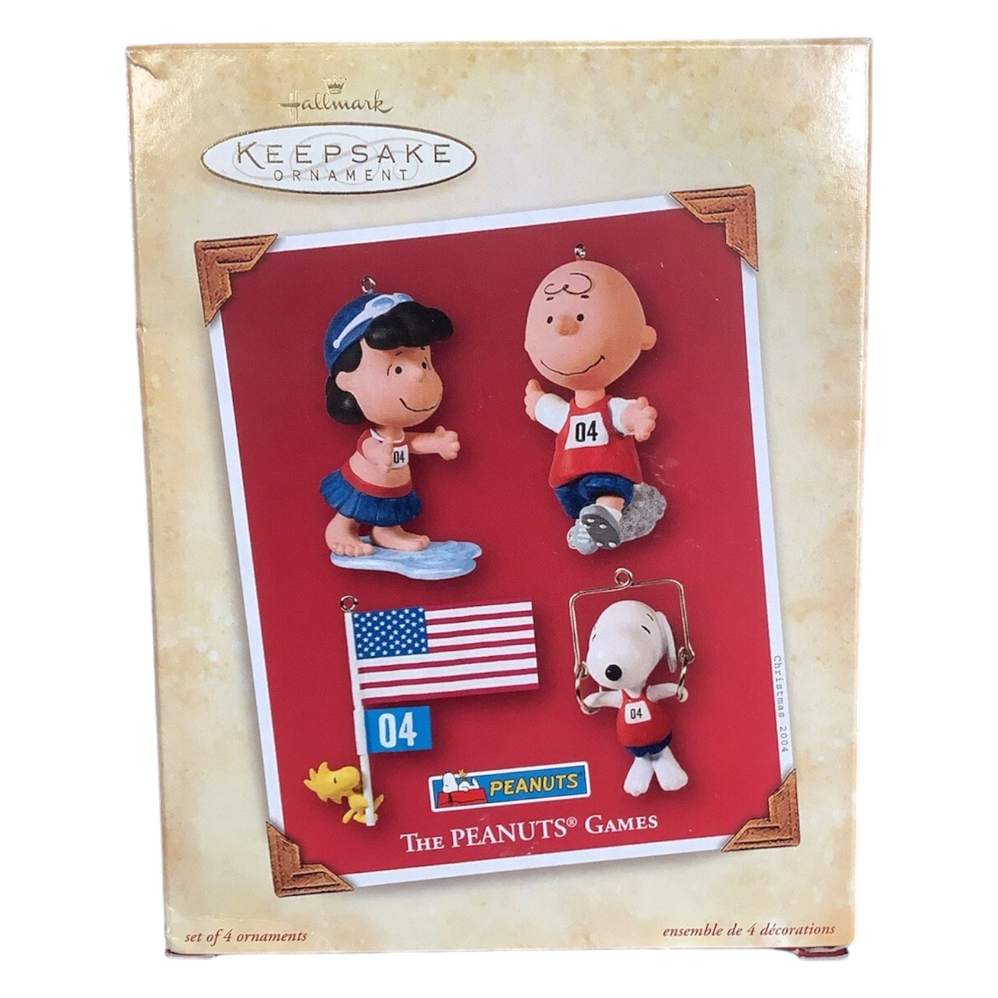 2004 Peanuts Games Hallmark Ornament (Snoopy) QXI8691 Image3