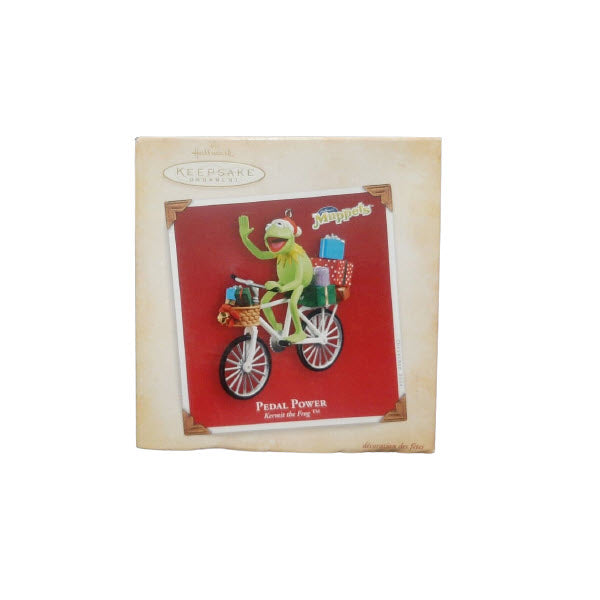 2004 Pedal Power - Kermit the Frog Hallmark Ornament (The Muppets) QXI5304