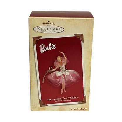 2004 Peppermint Candy Cane Hallmark Ornament (Barbie) QXI8544 Image2