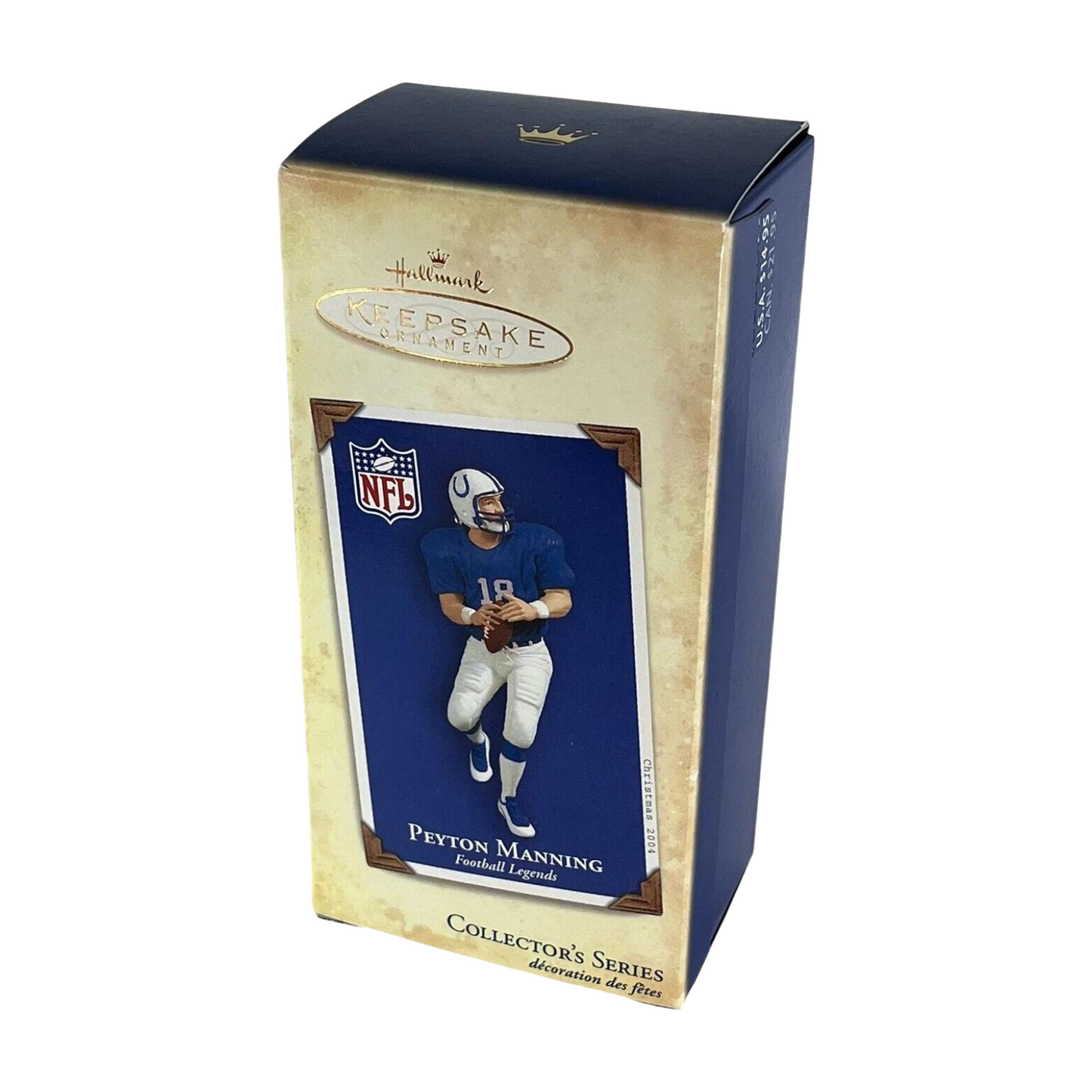 2004 Peyton Manning Hallmark Ornament (Football Legends) QX8521