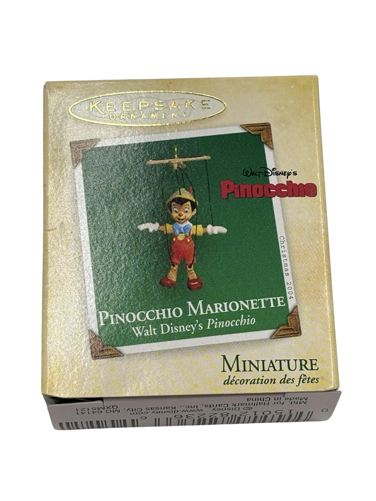 2004 Pinocchio Marionette Hallmark Ornament (WaltDisney's Pinocchio) QXM5121