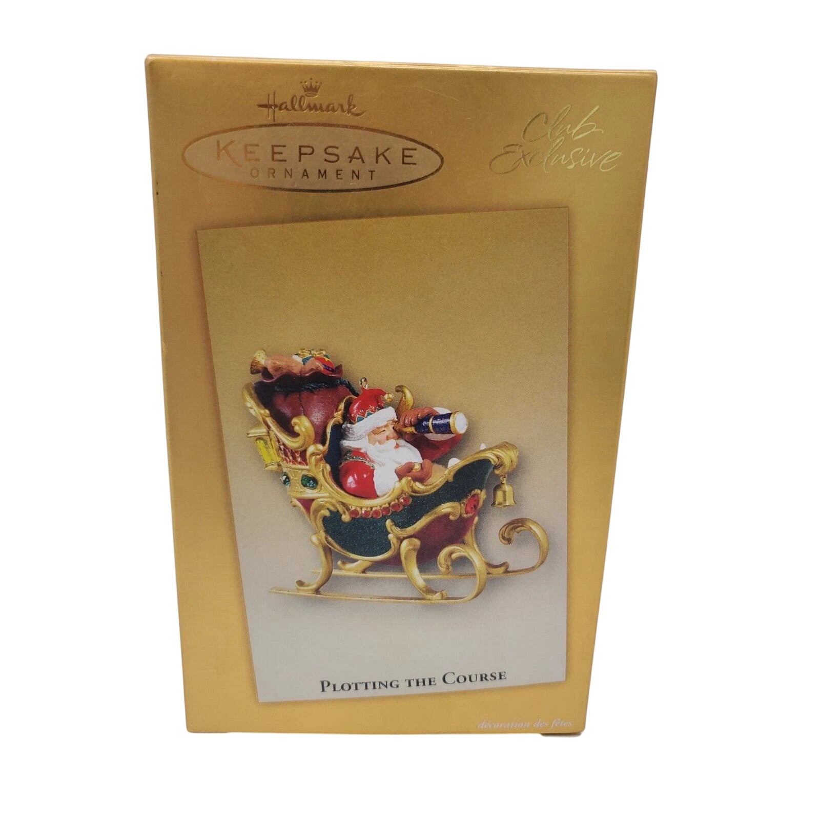 2004 Plotting the Course Hallmark Ornament (Snowman) QXC4002