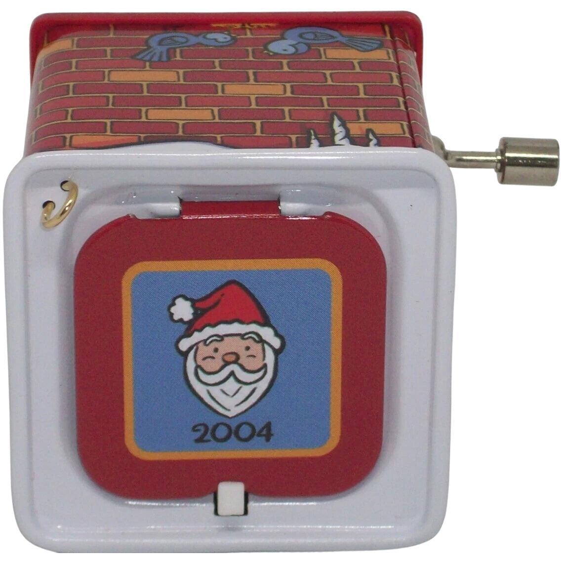 2004 Pop! Goes The Santa Hallmark Ornament (Jack-in-the-Box Memories) QX8411