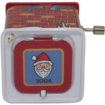 2004 Pop! Goes The Santa Hallmark Ornament (Jack-in-the-Box Memories) QX8411