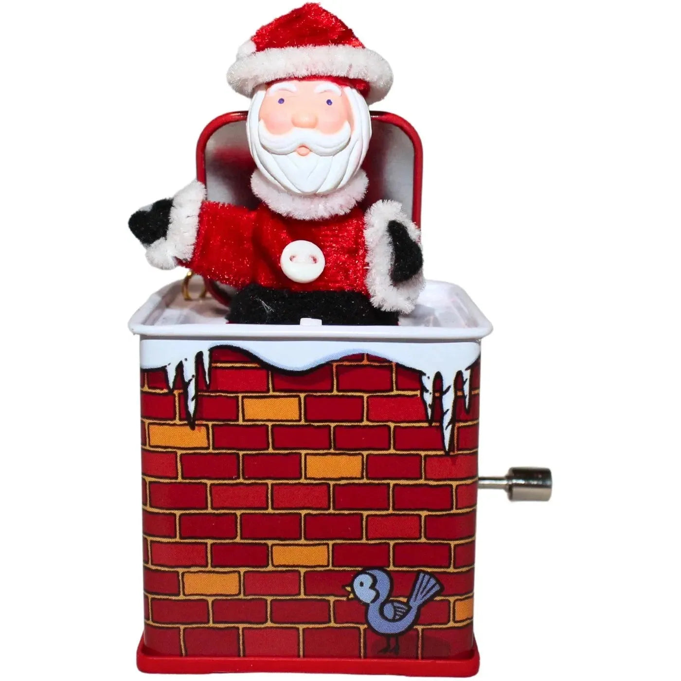 2004 Pop! Goes The Santa Hallmark Ornament (Jack-in-the-Box Memories) QX8411