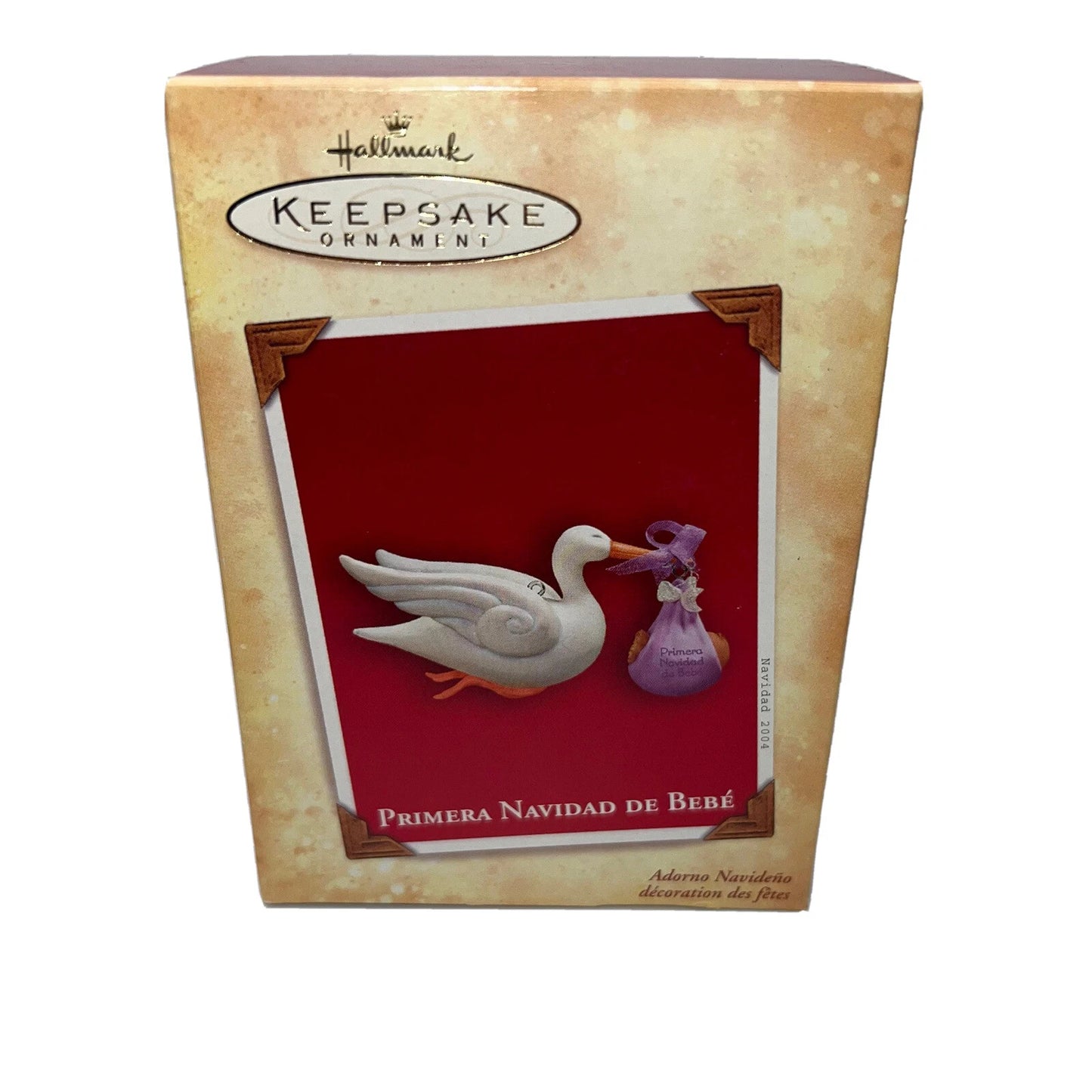 2004 Primera Navidad De Bebe Hallmark Ornament (Bird) QXG5751