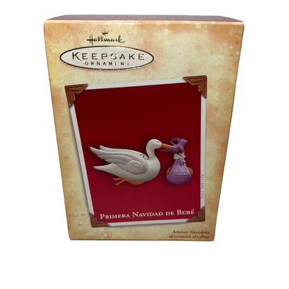 2004 Primera Navidad De Bebe Hallmark Ornament (Bird) QXG5751