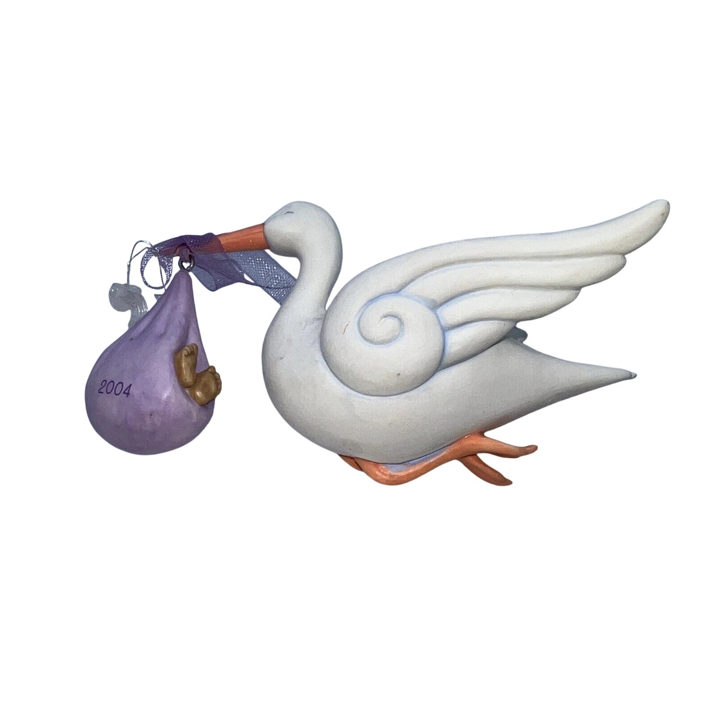 2004 Primera Navidad De Bebe Hallmark Ornament (Bird) QXG5751