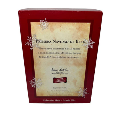 2004 Primera Navidad De Bebe Hallmark Ornament (Bird) QXG5751