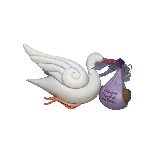2004 Primera Navidad De Bebe Hallmark Ornament (Bird) QXG5751