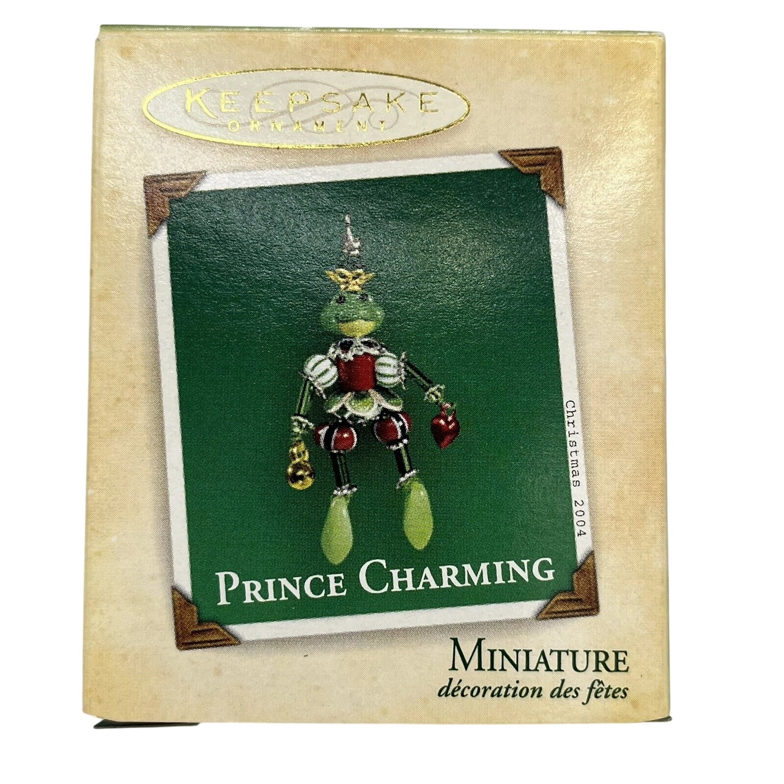 2004 Prince Charming Hallmark Ornament (Frog) QXM5224