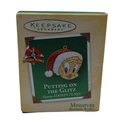 2004 Putting on the Glitz - Tweety Hallmark Ornament (Looney Tunes) QXM5111 Image2