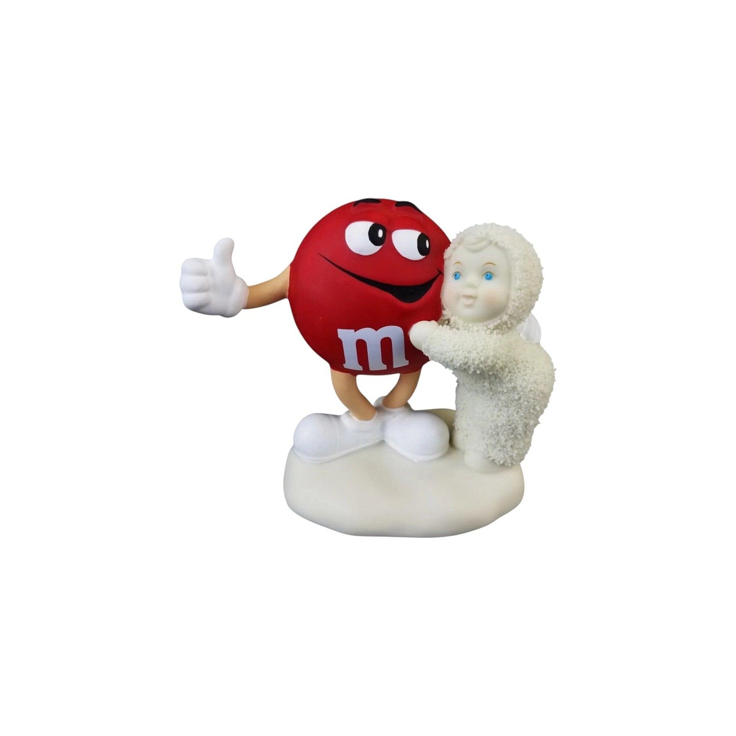 2004 Red Is My Favorite Color! M&M Snowbabies Department 56 F923771 Image1