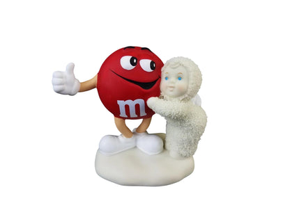 2004 Red Is My Favorite Color! M&M Snowbabies Department 56 F923771 Image3