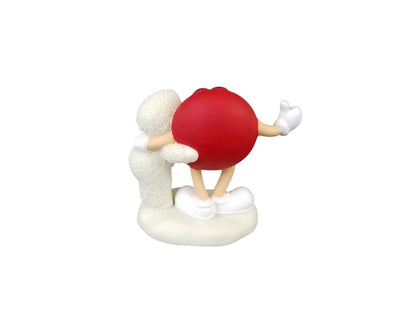 2004 Red Is My Favorite Color! M&M Snowbabies Department 56 F923771 Image4