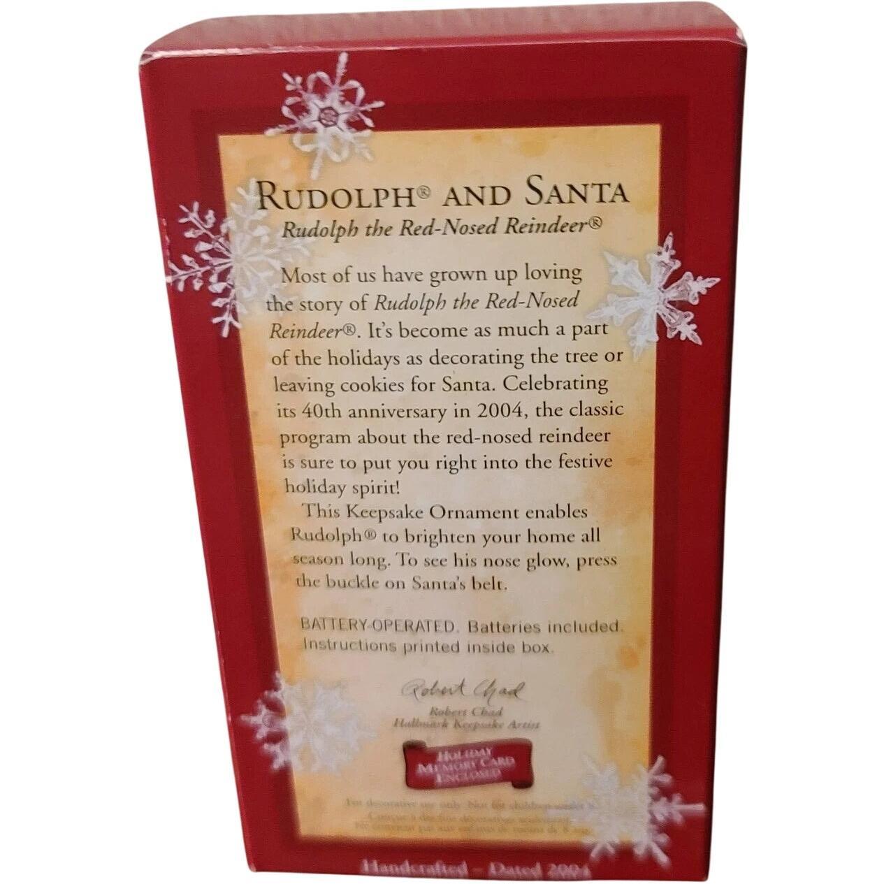 2004 Rudolph the Red-Nosed Reindeer Hallmark Ornament (Rudolph the Red-Nosed Reindeer) QXG5654