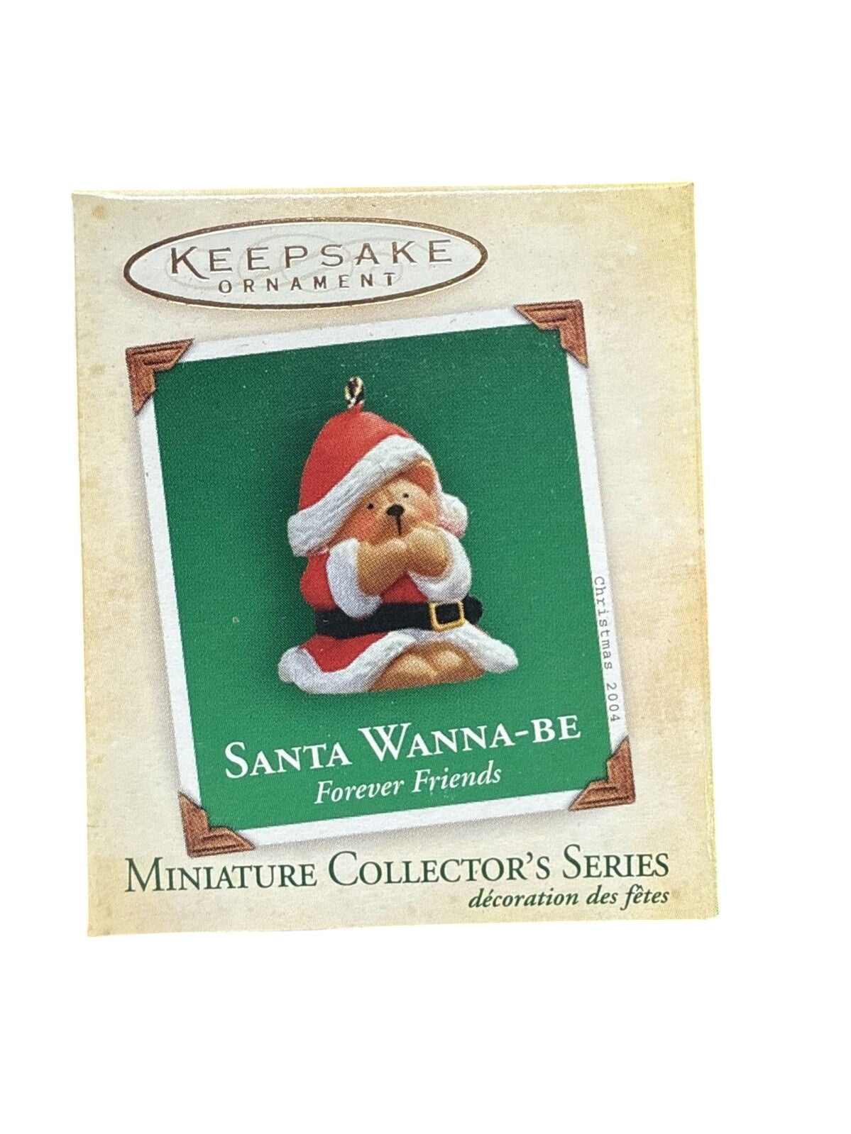 2004 Santa Wanna-Be Hallmark Ornament (Forever Friends) QXM5151