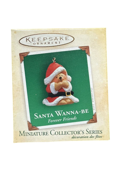 2004 Santa Wanna-Be Hallmark Ornament (Forever Friends) QXM5151