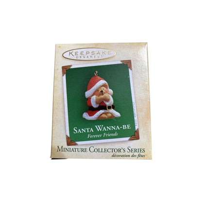 2004 Santa Wanna-Be Hallmark Ornament (Forever Friends) QXM5151 Image2