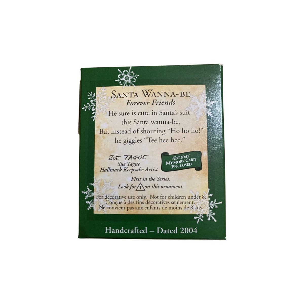 2004 Santa Wanna-Be Hallmark Ornament (Forever Friends) QXM5151 Image5