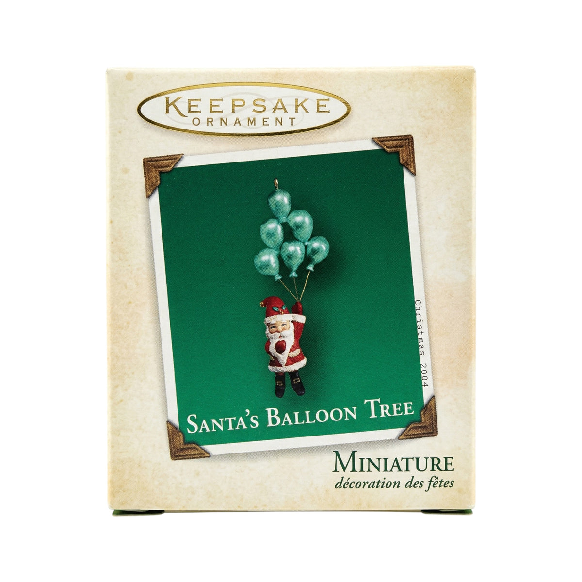 2004 Santa's Balloon Tree Hallmark Ornament (Santa Claus) QXM5221 Image2