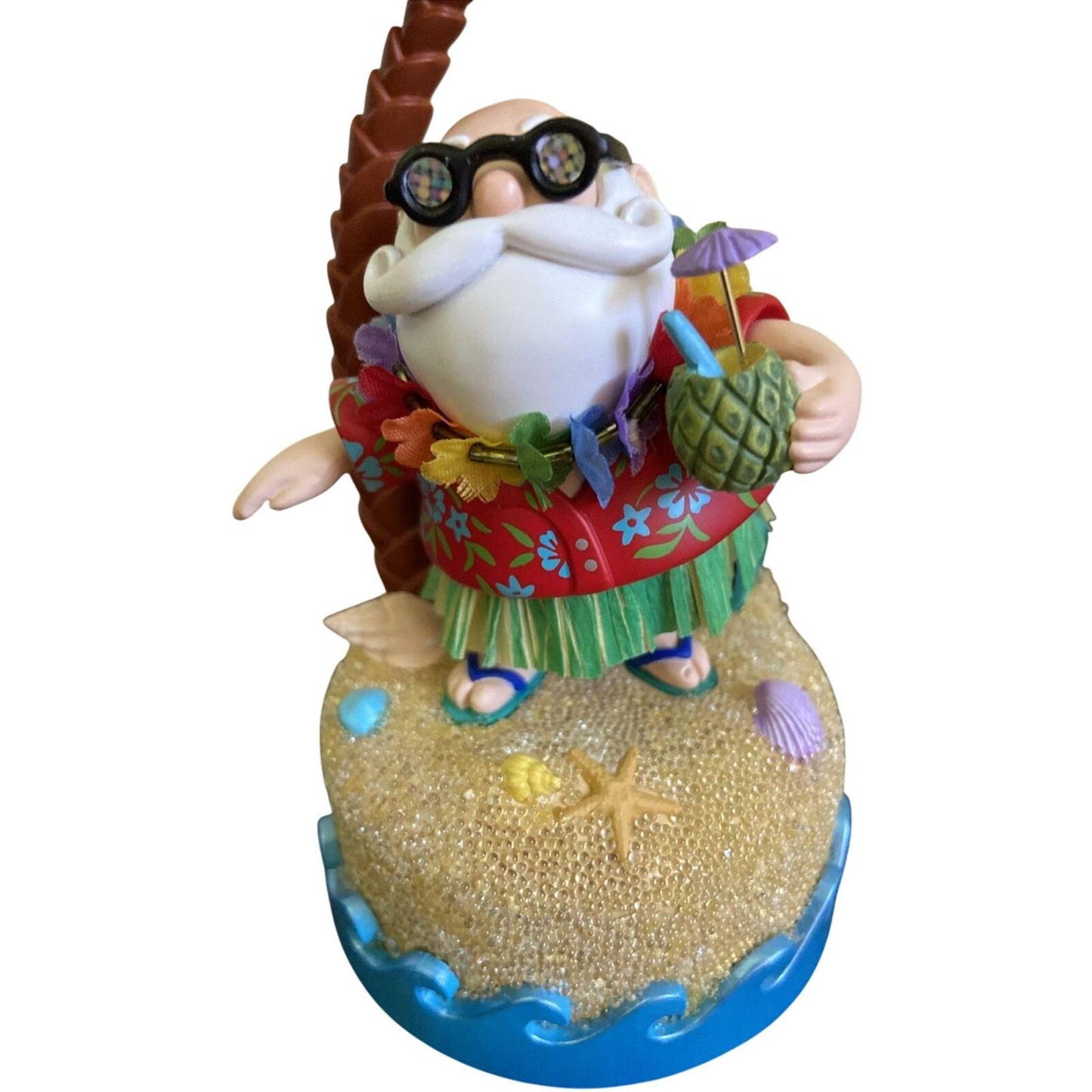 2004 Santa's Hula-Day! Hallmark Ornament (Beach) QLX7631