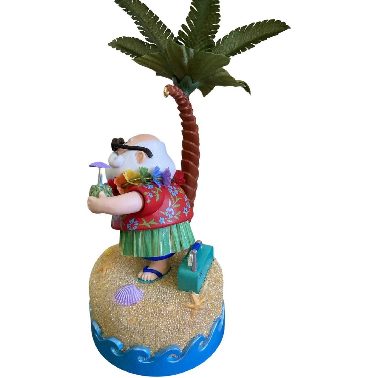 2004 Santa's Hula-Day! Hallmark Ornament (Beach) QLX7631